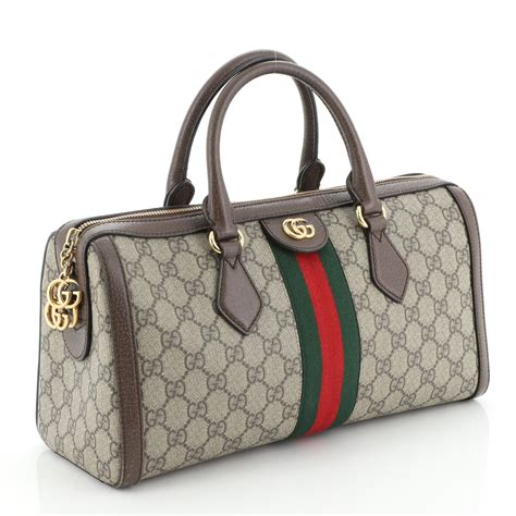 gucci boston cloth bird|Gucci ophidia bag.